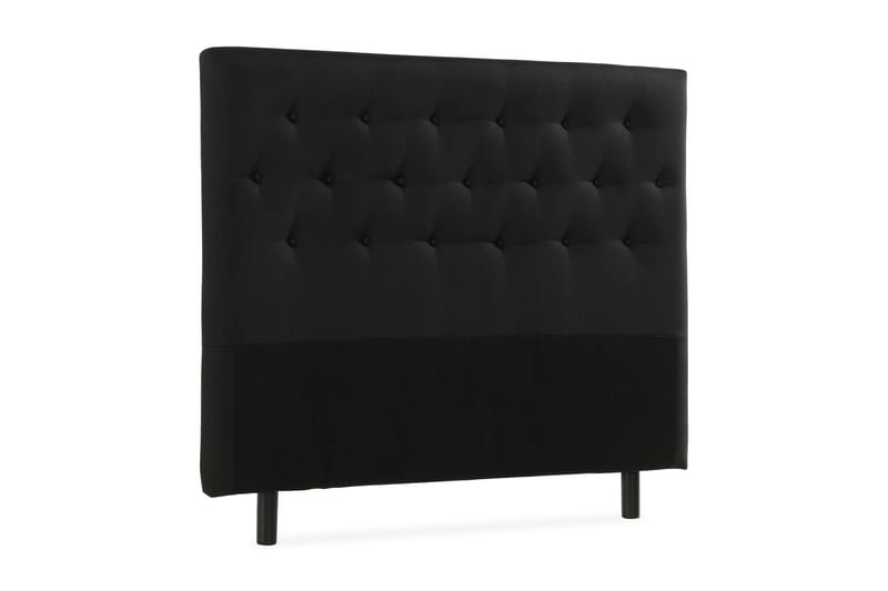 Ella Sänggavel 120 cm Knappar - Svart - Möbler - Säng - Sängtillbehör & sänggavel - Sänggavlar & huvudgavlar