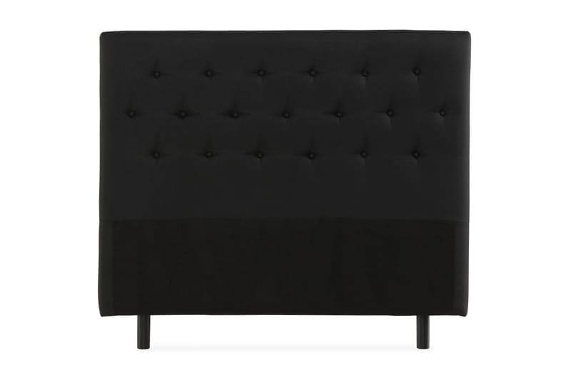 Ella Sänggavel 120 cm Knappar, Svart