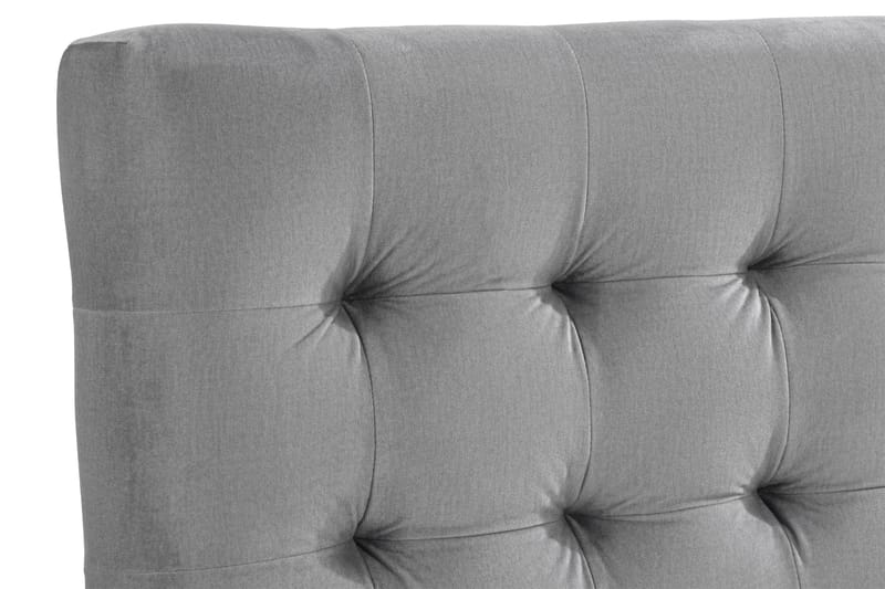 Ella Sänggavel 120 cm Rutig - Grå/Sammet - Möbler - Säng - Sängtillbehör & sänggavel - Sänggavlar & huvudgavlar