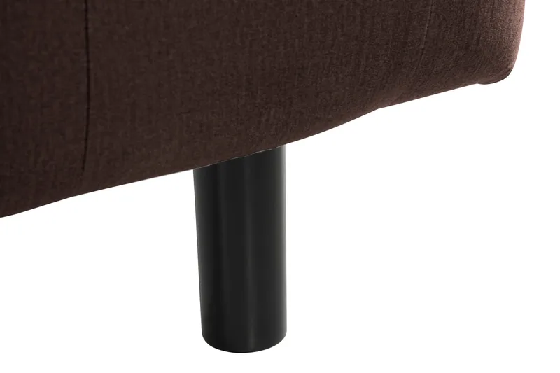 Ella Sänggavel 140 cm Djuphäftad - Brun/Sammet - Möbler - Säng - Sängtillbehör & sänggavel - Sänggavlar & huvudgavlar