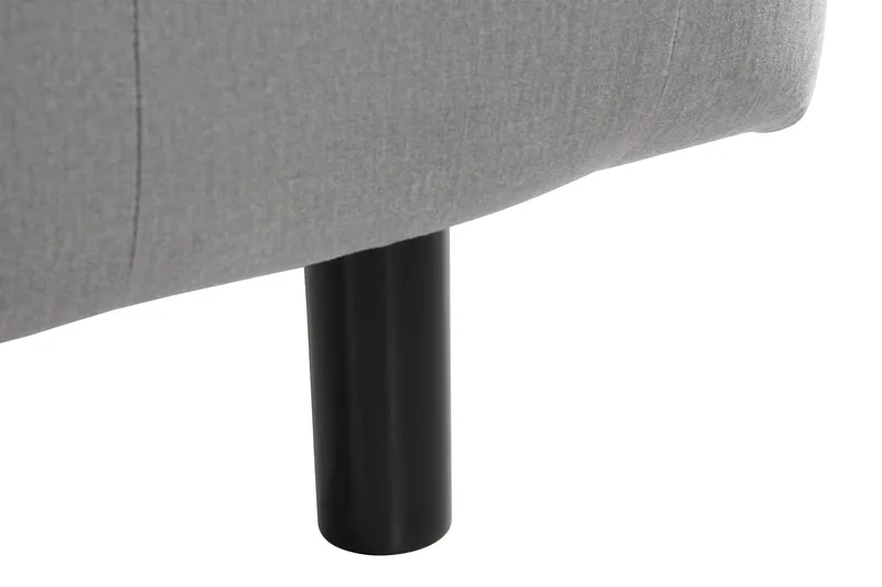 Ella Sänggavel 140 cm Djuphäftad - Grå/Sammet - Möbler - Säng - Sängtillbehör & sänggavel - Sänggavlar & huvudgavlar