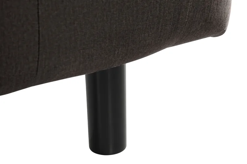 Ella Sänggavel 140 cm Djuphäftad - Mörkgrå/Sammet - Möbler - Säng - Sängtillbehör & sänggavel - Sänggavlar & huvudgavlar