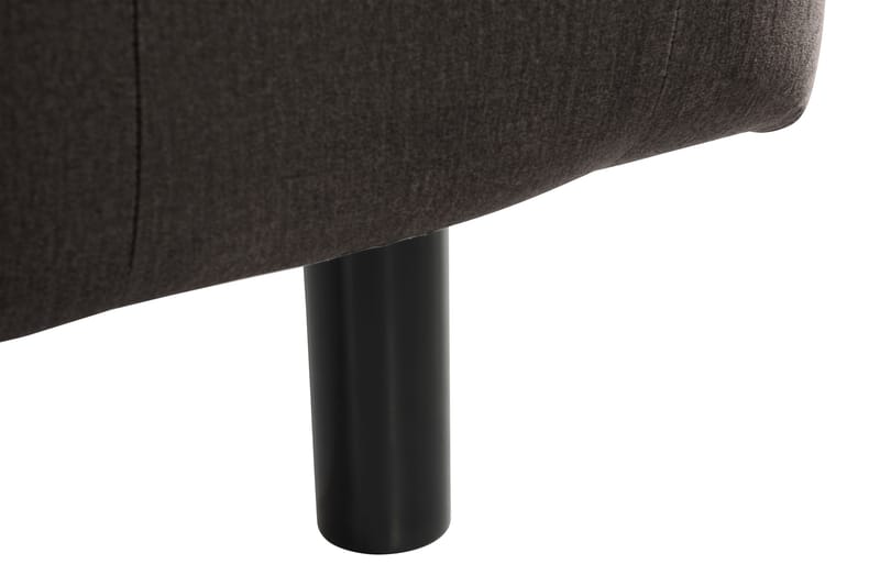 Ella Sänggavel 140 cm Djuphäftad - Mörkgrå/Sammet - Möbler - Säng - Sängtillbehör & sänggavel - Sänggavlar & huvudgavlar