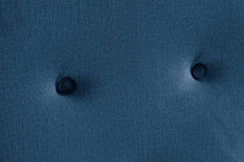 Ella Sänggavel 140 cm Knappar - Blå/Sammet - Möbler - Säng - Sängtillbehör & sänggavel - Sänggavlar & huvudgavlar