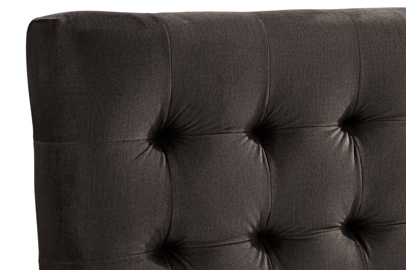 Ella Sänggavel 140 cm Rutig - Mörkgrå/Sammet - Möbler - Säng - Sängtillbehör & sänggavel - Sänggavlar & huvudgavlar