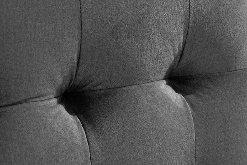 Ella Sänggavel 140 cm Rutig - Mellangrå/Sammet - Möbler - Säng - Sängtillbehör & sänggavel - Sänggavlar & huvudgavlar