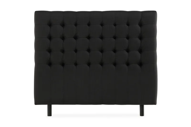 Ella Sänggavel 140 cm Rutig - Svart - Möbler - Säng - Sängtillbehör & sänggavel - Sänggavlar & huvudgavlar