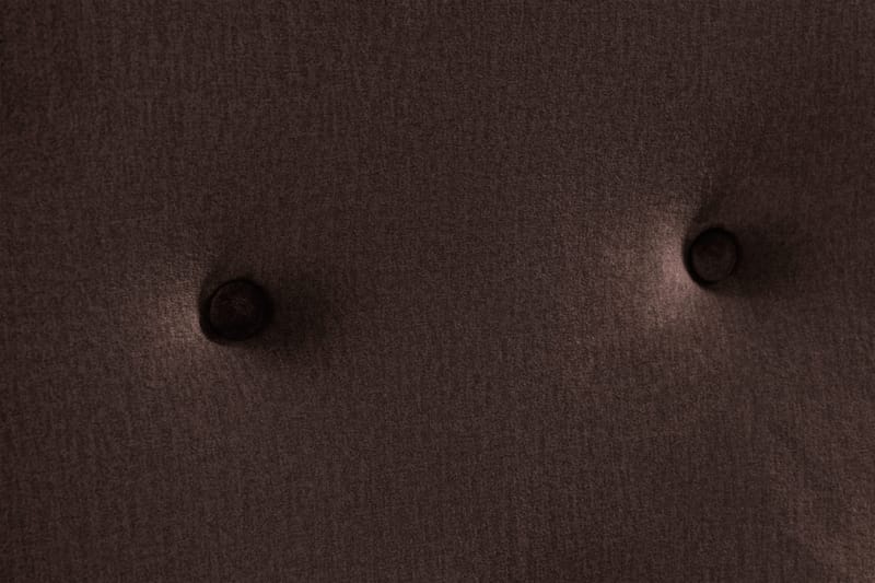 Ella Sänggavel 160 cm Knappar - Brun/Sammet - Möbler - Säng - Sängtillbehör & sänggavel - Sänggavlar & huvudgavlar