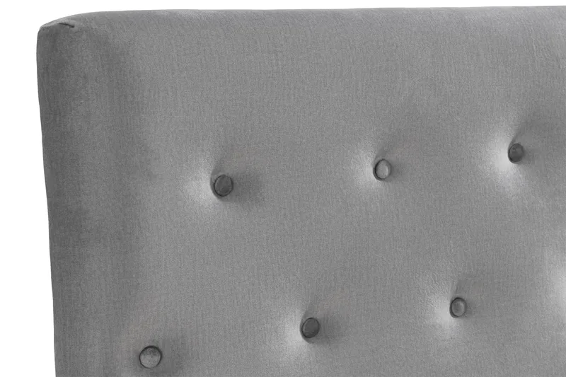 Ella Sänggavel 160 cm Knappar - Grå/Sammet - Möbler - Säng - Sängtillbehör & sänggavel - Sänggavlar & huvudgavlar
