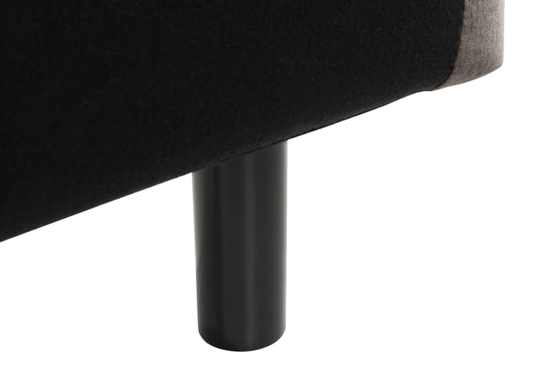 Ella Sänggavel 160 cm Knappar - Mörkgrå/Sammet - Möbler - Säng - Sängtillbehör & sänggavel - Sänggavlar & huvudgavlar