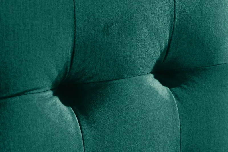 Ella Sänggavel 160 cm Rutig - Grön/Sammet - Möbler - Säng - Sängtillbehör & sänggavel - Sänggavlar & huvudgavlar