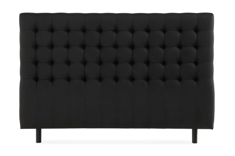 Ella Sänggavel 160 cm Rutig - Svart - Möbler - Säng - Sängtillbehör & sänggavel - Sänggavlar & huvudgavlar