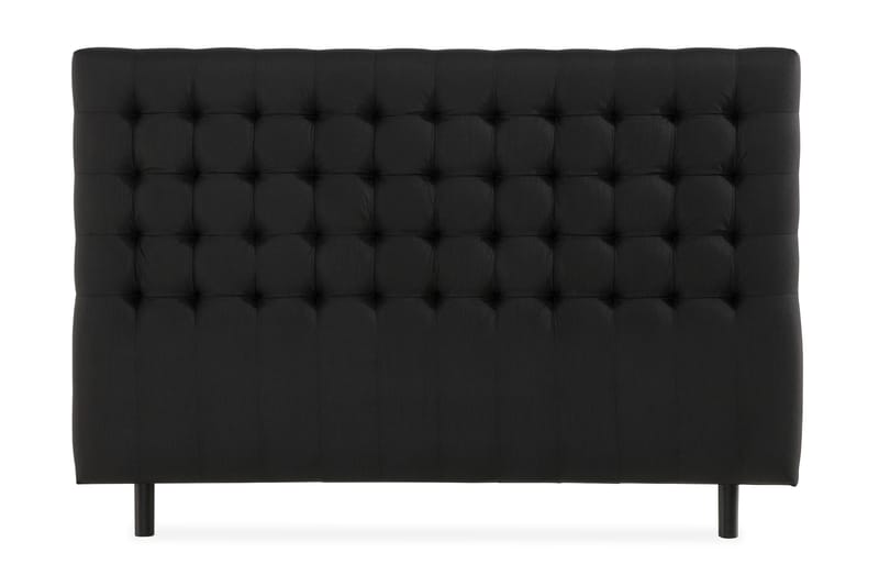 Ella Sänggavel 160 cm Rutig, Svart