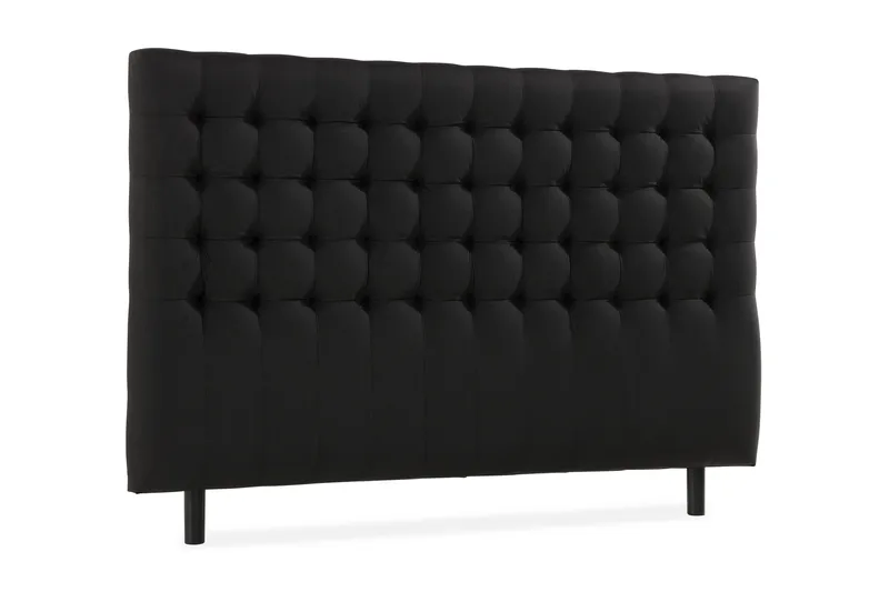 Ella Sänggavel 160 cm Rutig - Svart - Möbler - Säng - Sängtillbehör & sänggavel - Sänggavlar & huvudgavlar