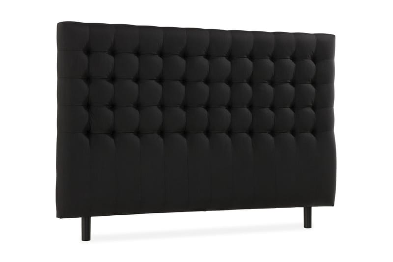 Ella Sänggavel 160 cm Rutig - Svart - Möbler - Säng - Sängtillbehör & sänggavel - Sänggavlar & huvudgavlar