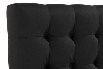 Ella Sänggavel 160 cm Rutig - Svart - Möbler - Säng - Sängtillbehör & sänggavel - Sänggavlar & huvudgavlar