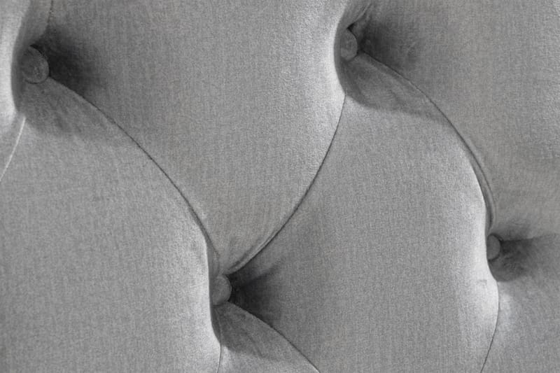 Ella Sänggavel 180 cm Djuphäftad - Grå/Sammet - Möbler - Säng - Sängtillbehör & sänggavel - Sänggavlar & huvudgavlar