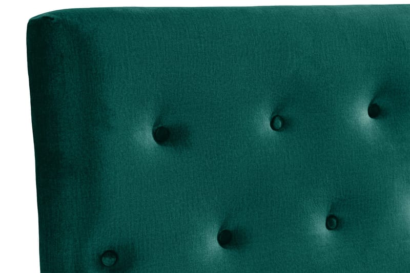 Ella Sänggavel 180 cm Knappar - Grön/Sammet - Möbler - Säng - Sängtillbehör & sänggavel - Sänggavlar & huvudgavlar