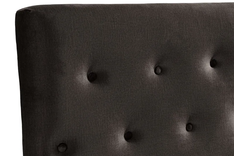 Ella Sänggavel 180 cm Knappar - Mörkgrå/Sammet - Möbler - Säng - Sängtillbehör & sänggavel - Sänggavlar & huvudgavlar