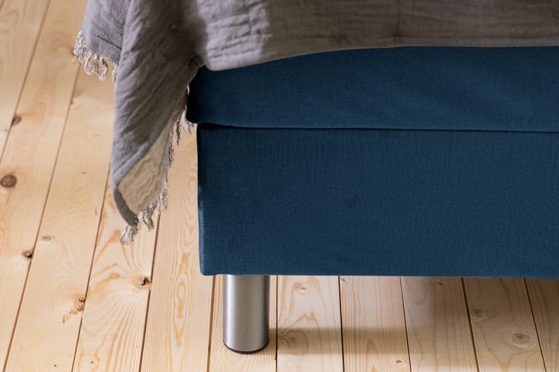 Ella Sänggavel 90 cm Djuphäftad - Blå/Sammet - Möbler - Säng - Sängtillbehör & sänggavel - Sänggavlar & huvudgavlar