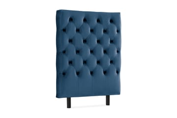 Ella Sänggavel 90 cm Djuphäftad - Blå/Sammet - Möbler - Säng - Sängtillbehör & sänggavel - Sänggavlar & huvudgavlar