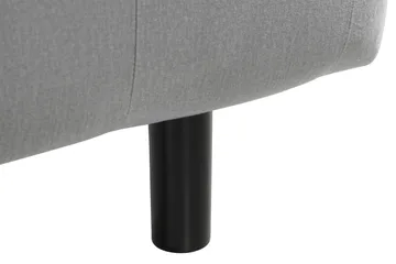Ella Sänggavel 90 cm Djuphäftad - Grå/Sammet - Möbler - Säng - Sängtillbehör & sänggavel - Sänggavlar & huvudgavlar