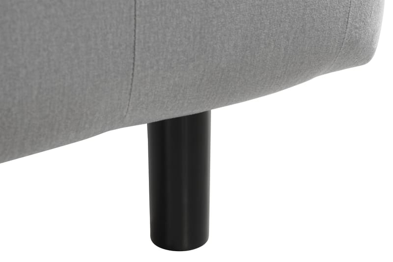 Ella Sänggavel 90 cm Djuphäftad - Grå/Sammet - Möbler - Säng - Sängtillbehör & sänggavel - Sänggavlar & huvudgavlar