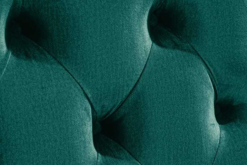 Ella Sänggavel 90 cm Djuphäftad - Grön/Sammet - Möbler - Säng - Sängtillbehör & sänggavel - Sänggavlar & huvudgavlar