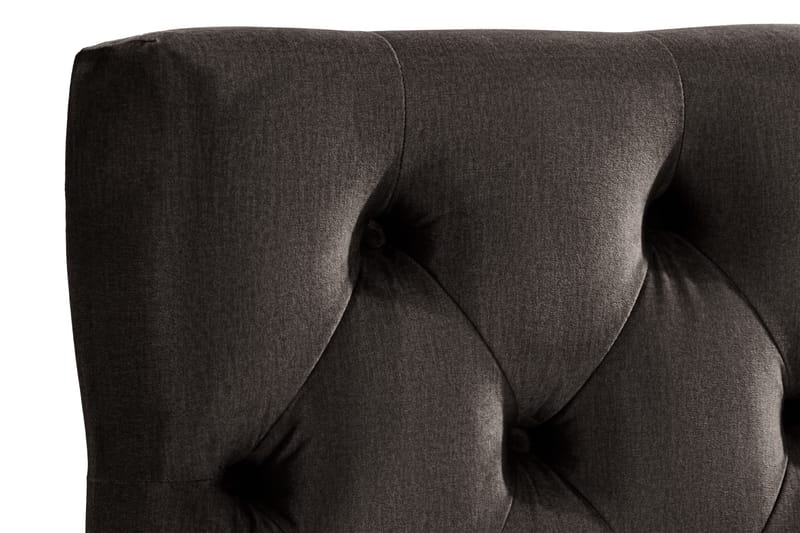 Ella Sänggavel 90 cm Djuphäftad - Mörkgrå/Sammet - Möbler - Säng - Sängtillbehör & sänggavel - Sänggavlar & huvudgavlar