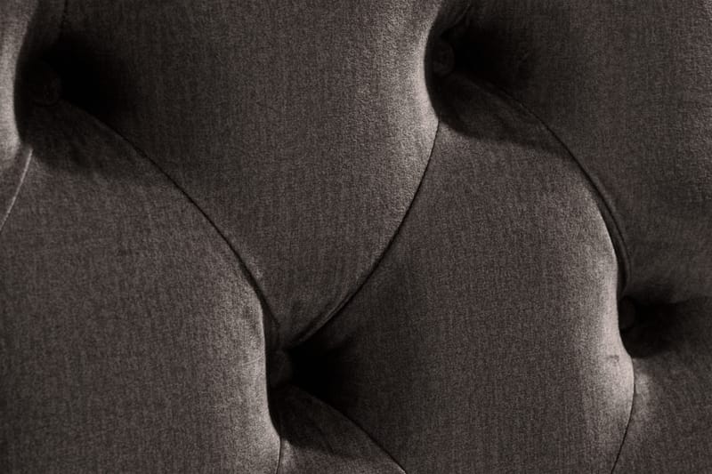 Ella Sänggavel 90 cm Djuphäftad - Mörkgrå/Sammet - Möbler - Säng - Sängtillbehör & sänggavel - Sänggavlar & huvudgavlar