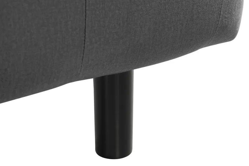 Ella Sänggavel 90 cm Djuphäftad - Mellangrå/Sammet - Möbler - Säng - Sängtillbehör & sänggavel - Sänggavlar & huvudgavlar