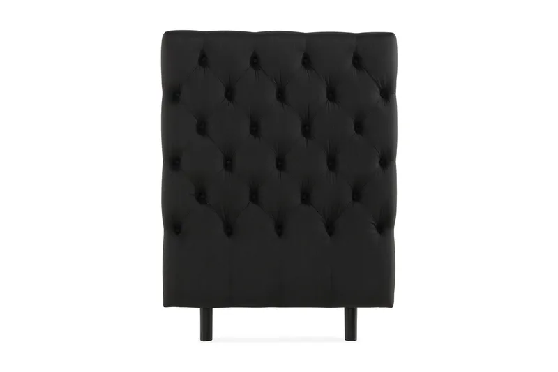 Ella Sänggavel 90 cm Djuphäftad - Svart - Möbler - Säng - Sängtillbehör & sänggavel - Sänggavlar & huvudgavlar