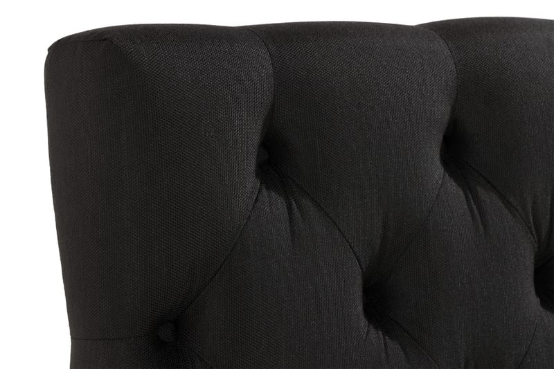 Ella Sänggavel 90 cm Djuphäftad - Svart - Möbler - Säng - Sängtillbehör & sänggavel - Sänggavlar & huvudgavlar
