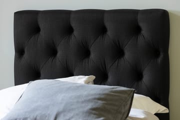 Ella Sänggavel 90 cm Djuphäftad - Svart - Möbler - Säng - Sängtillbehör & sänggavel - Sänggavlar & huvudgavlar
