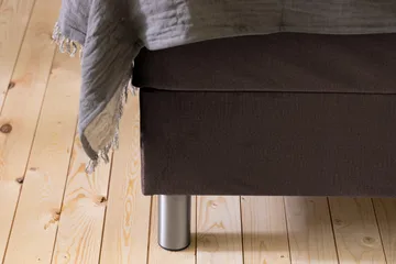 Ella Sänggavel 90 cm Knappar - Brun/Sammet - Möbler - Säng - Sängtillbehör & sänggavel - Sänggavlar & huvudgavlar