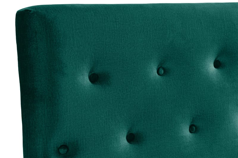 Ella Sänggavel 90 cm Knappar - Grön/Sammet - Möbler - Säng - Sängtillbehör & sänggavel - Sänggavlar & huvudgavlar