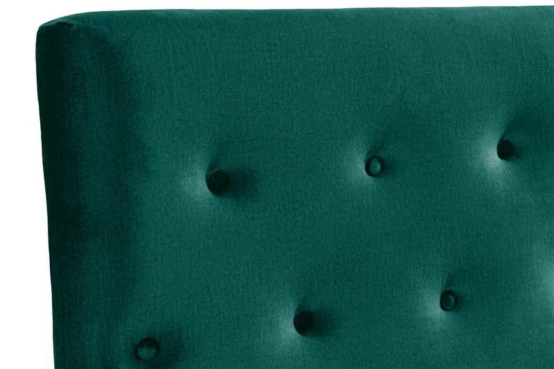 Ella Sänggavel 90 cm Knappar - Grön/Sammet - Möbler - Säng - Sängtillbehör & sänggavel - Sänggavlar & huvudgavlar