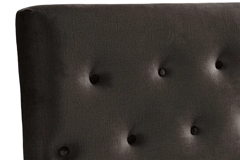 Ella Sänggavel 90 cm Knappar - Mörkgrå/Sammet - Möbler - Säng - Sängtillbehör & sänggavel - Sänggavlar & huvudgavlar