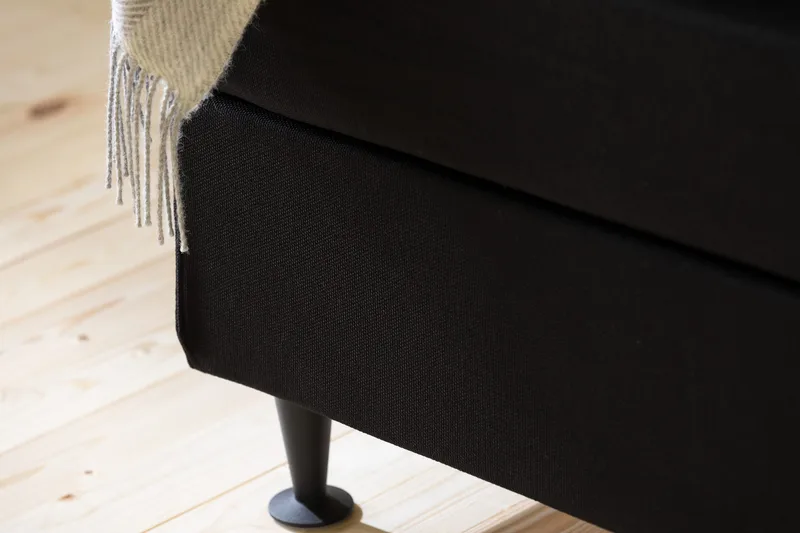 Ella Sänggavel 90 cm Knappar - Svart - Möbler - Säng - Sängtillbehör & sänggavel - Sänggavlar & huvudgavlar