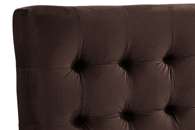 Ella Sänggavel 90 cm Rutig - Brun/Sammet - Möbler - Säng - Sängtillbehör & sänggavel - Sänggavlar & huvudgavlar