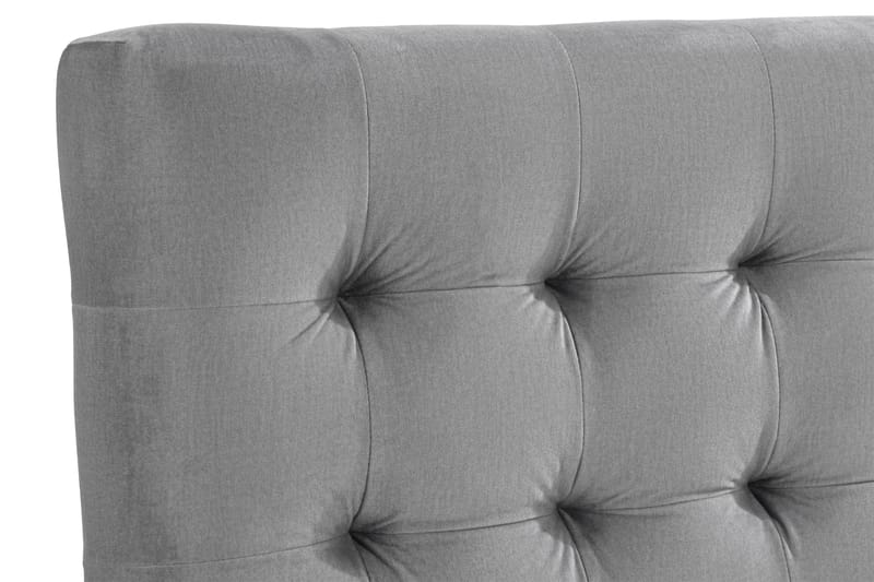 Ella Sänggavel 90 cm Rutig - Grå/Sammet - Möbler - Säng - Sängtillbehör & sänggavel - Sänggavlar & huvudgavlar