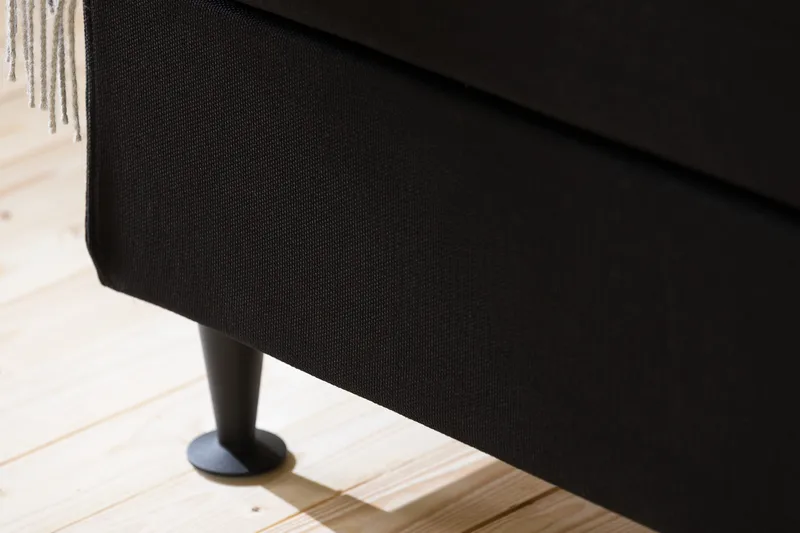 Ella Sänggavel 90 cm Rutig - Svart - Möbler - Säng - Sängtillbehör & sänggavel - Sänggavlar & huvudgavlar