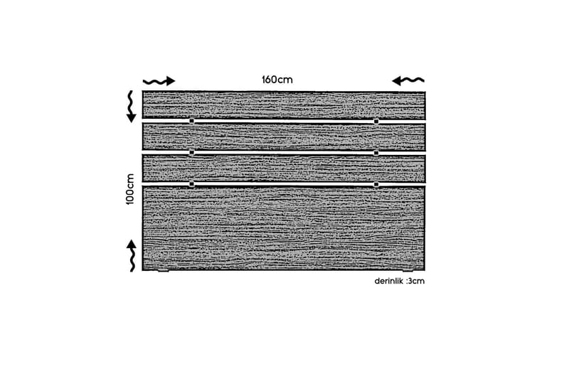 Feldene Sänggavel - Valnöt - Möbler - Säng - Sängtillbehör & sänggavel - Sänggavlar & huvudgavlar