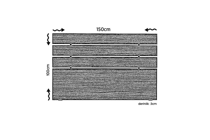 Feldene Sänggavel - Valnöt - Möbler - Säng - Sängtillbehör & sänggavel - Sänggavlar & huvudgavlar