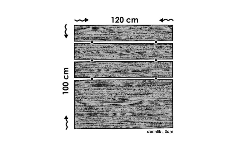 Feldene Sänggavel - Vit - Möbler - Säng - Sängtillbehör & sänggavel - Sänggavlar & huvudgavlar