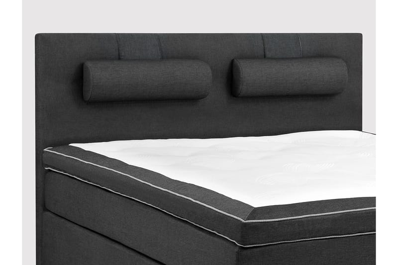 Frazer Sänggavel 160 cm Jeanstyg - Svart - Sänggavlar & huvudgavlar