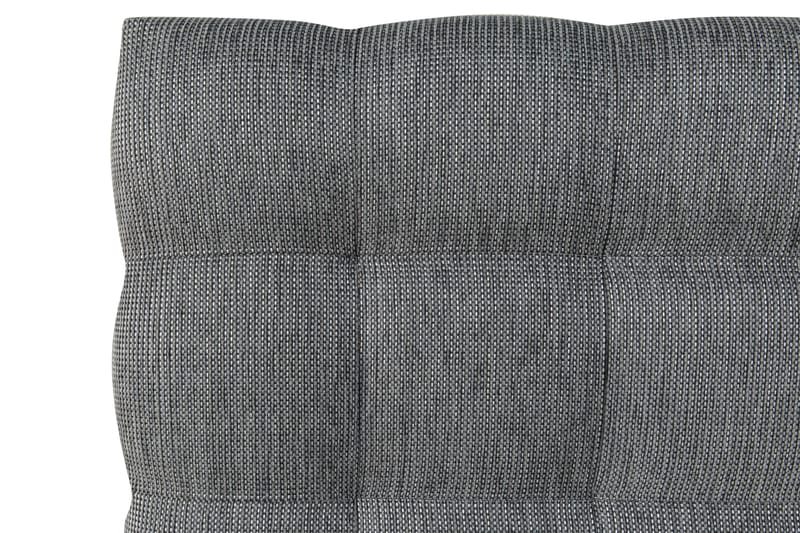 Hilton Lyx Sänggavel 140 cm Hög Rutig - Ljusgrå - Möbler - Säng - Sängtillbehör & sänggavel - Sänggavlar & huvudgavlar