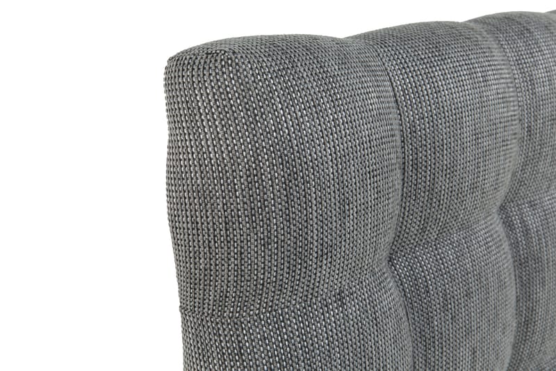 Hilton Lyx Sänggavel 140 cm Rutig - Mörkgrå - Möbler - Säng - Sängtillbehör & sänggavel - Sänggavlar & huvudgavlar