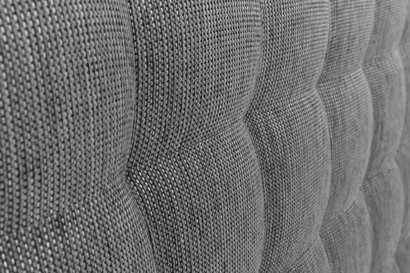 Hilton Lyx Sänggavel 140 cm Rutig - Mörkgrå - Möbler - Säng - Sängtillbehör & sänggavel - Sänggavlar & huvudgavlar
