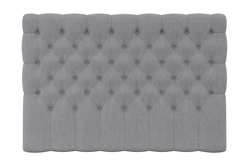 Hilton Lyx Sänggavel 180 cm Djuphäftad - Ljusgrå - Möbler - Säng - Sängtillbehör & sänggavel - Sänggavlar & huvudgavlar